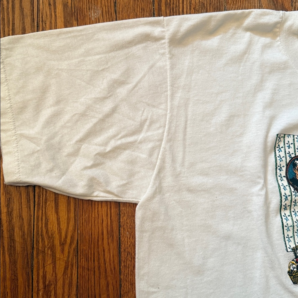 1989 Happy Holidays Vintage Christmas T-Shirt - Picture 5 of 11